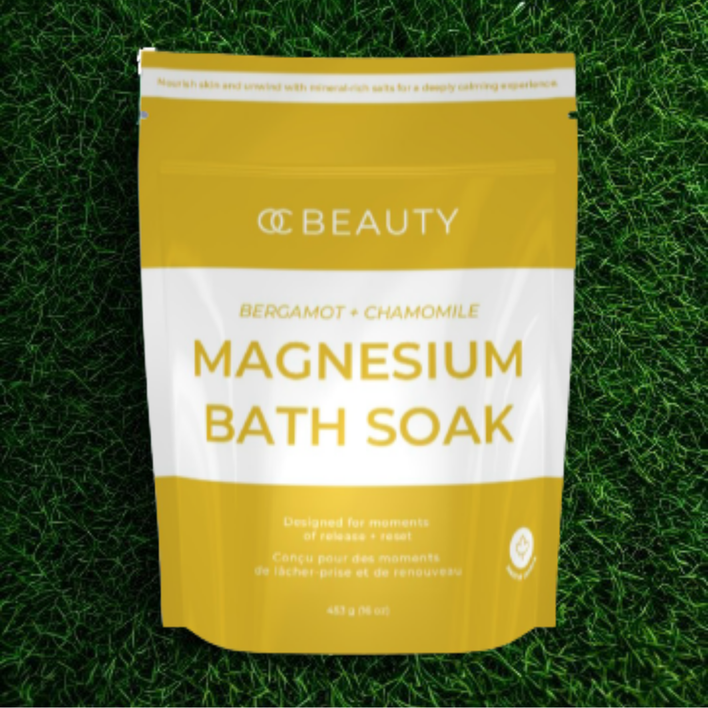 Bergamot + Chamomile Magnesium Bath Soak