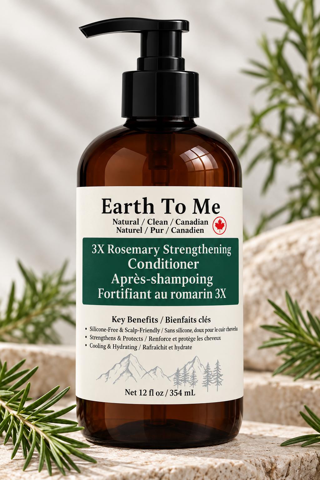 3X Rosemary Hair Strengthening Conditioner 12oz