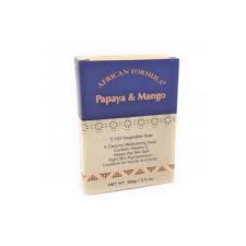 SAVON FORMULE AFRICAINE PAPAYE/MANGUE 99G