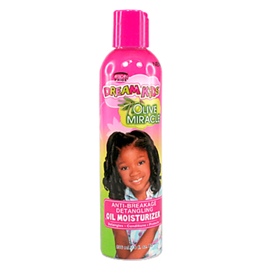 African Pride Dream Kids Olive Miracle, hydratant et démêlant, 237 ml