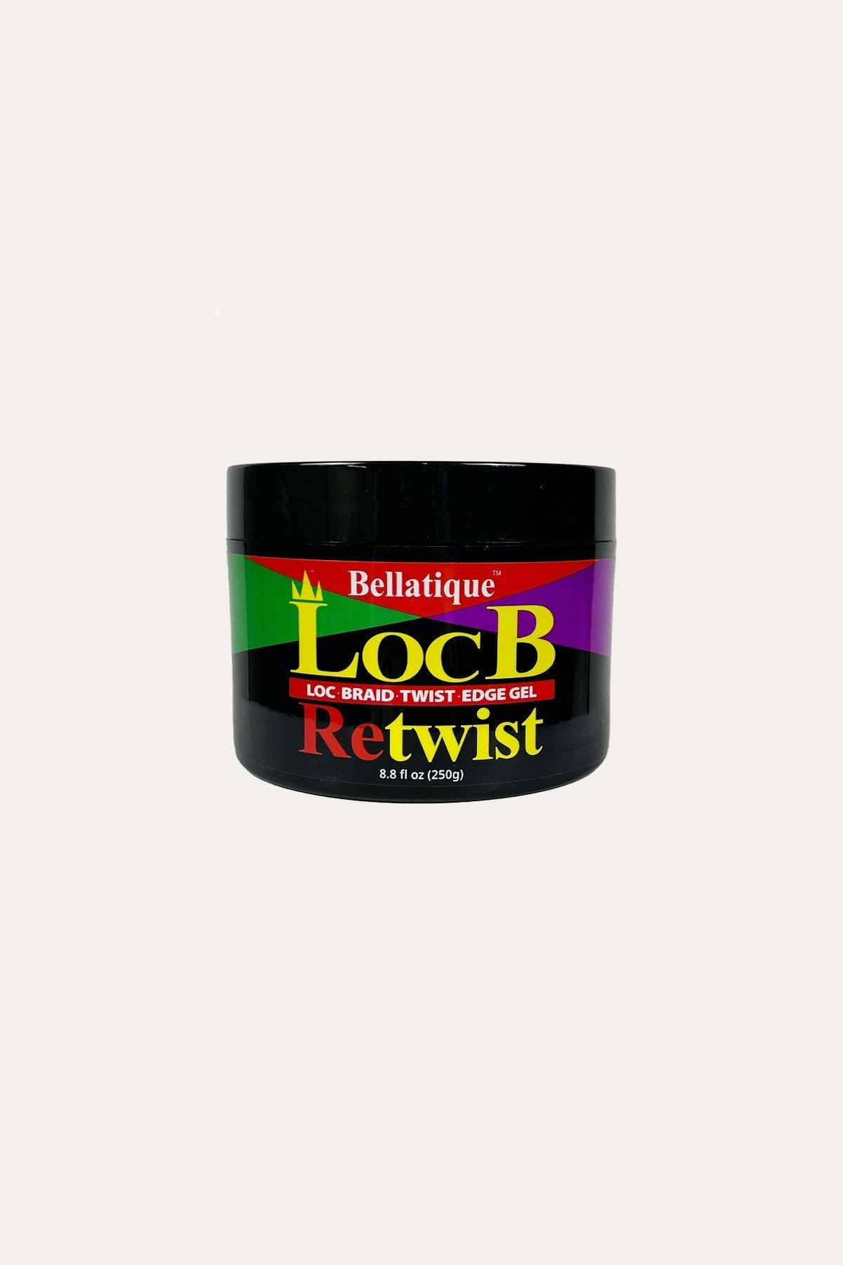 BELLATIQUE LOCB GEL COIFFANT FIXATION MAXIMALE POUR TRESSES ET CHIGNONS 248G