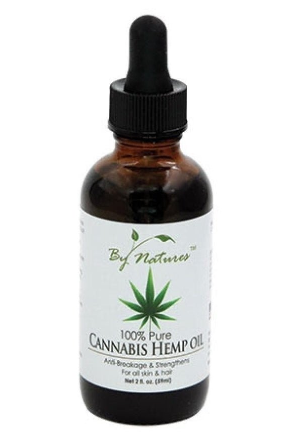 BY NATURES 100%PURE CANABIS HEMP OIL 2 Oz