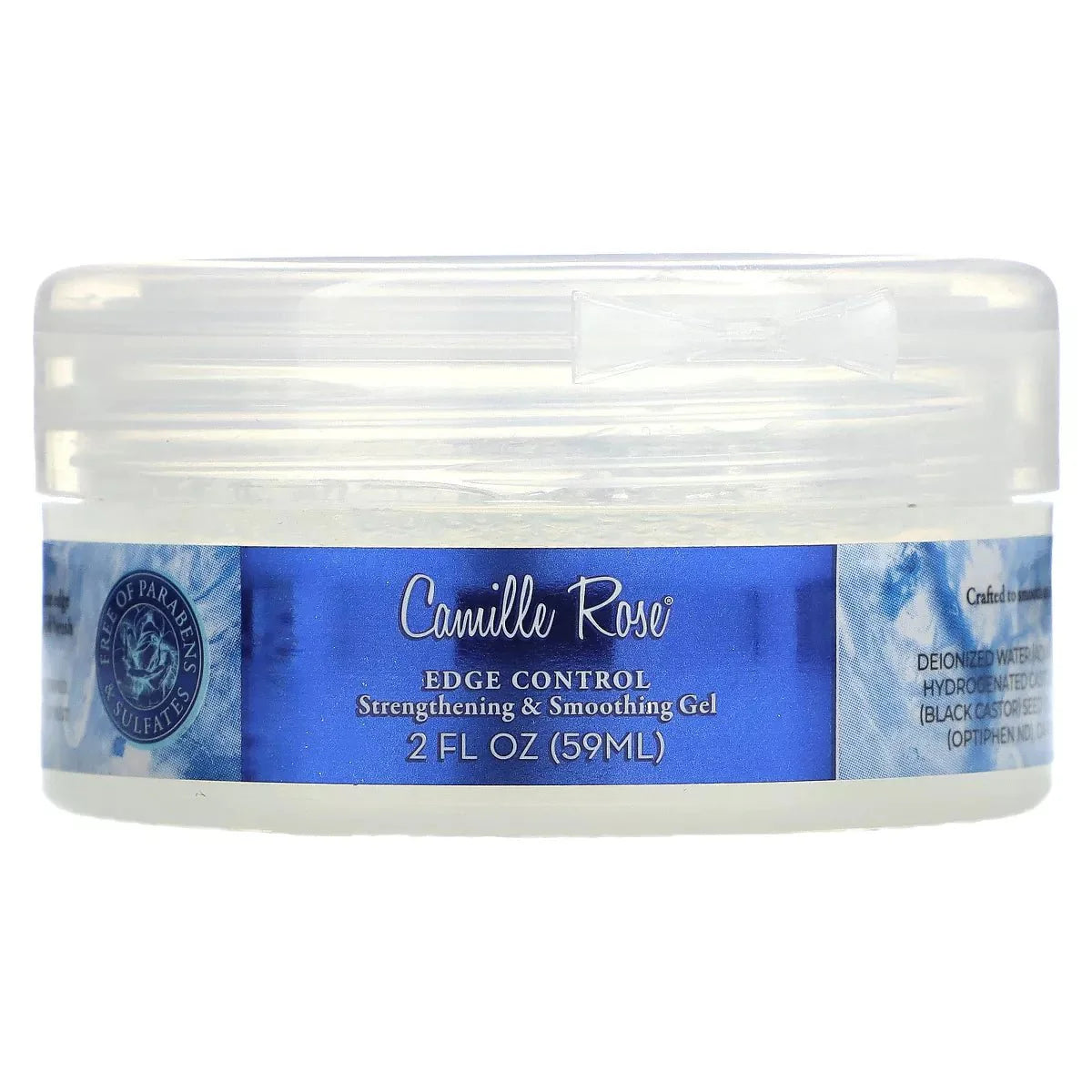 CAMILLE ROSE BLACK CASTOR EDGE CONTROL 2OZ