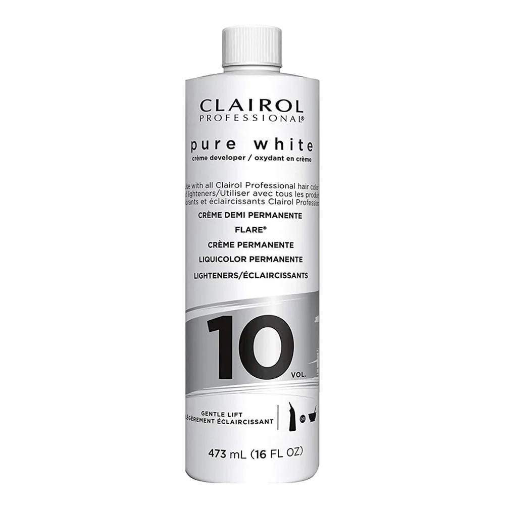 CLAIROL PROFESSIONAL PURE WHITE RÉVÉLATEUR EN CRÈME 10 VOL. 16OZ