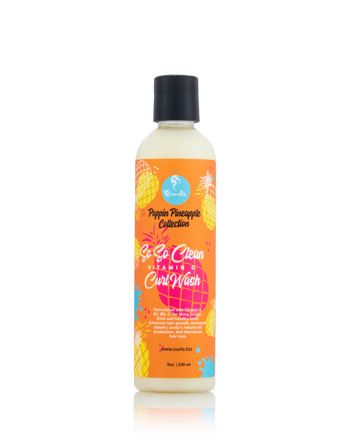 Curls So So Clean Nettoyant Cheveux Bouclés à la Vitamine C 236ml