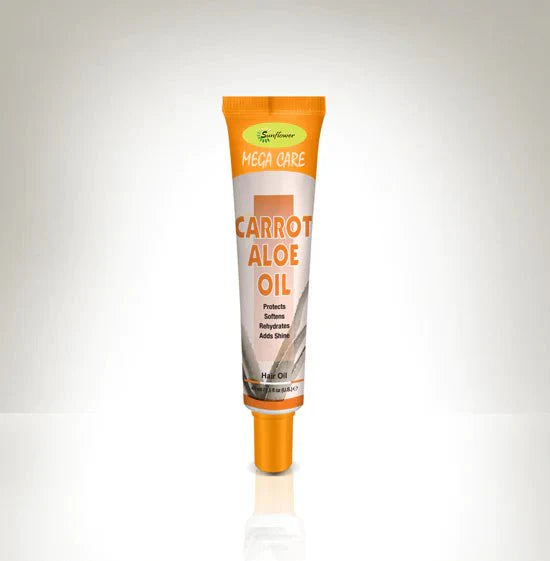 HUILE CAPILLAIRE DIFEEL MEGA CARE – HUILE D'ALOÈS ET DE CAROTTE 1,4OZ
