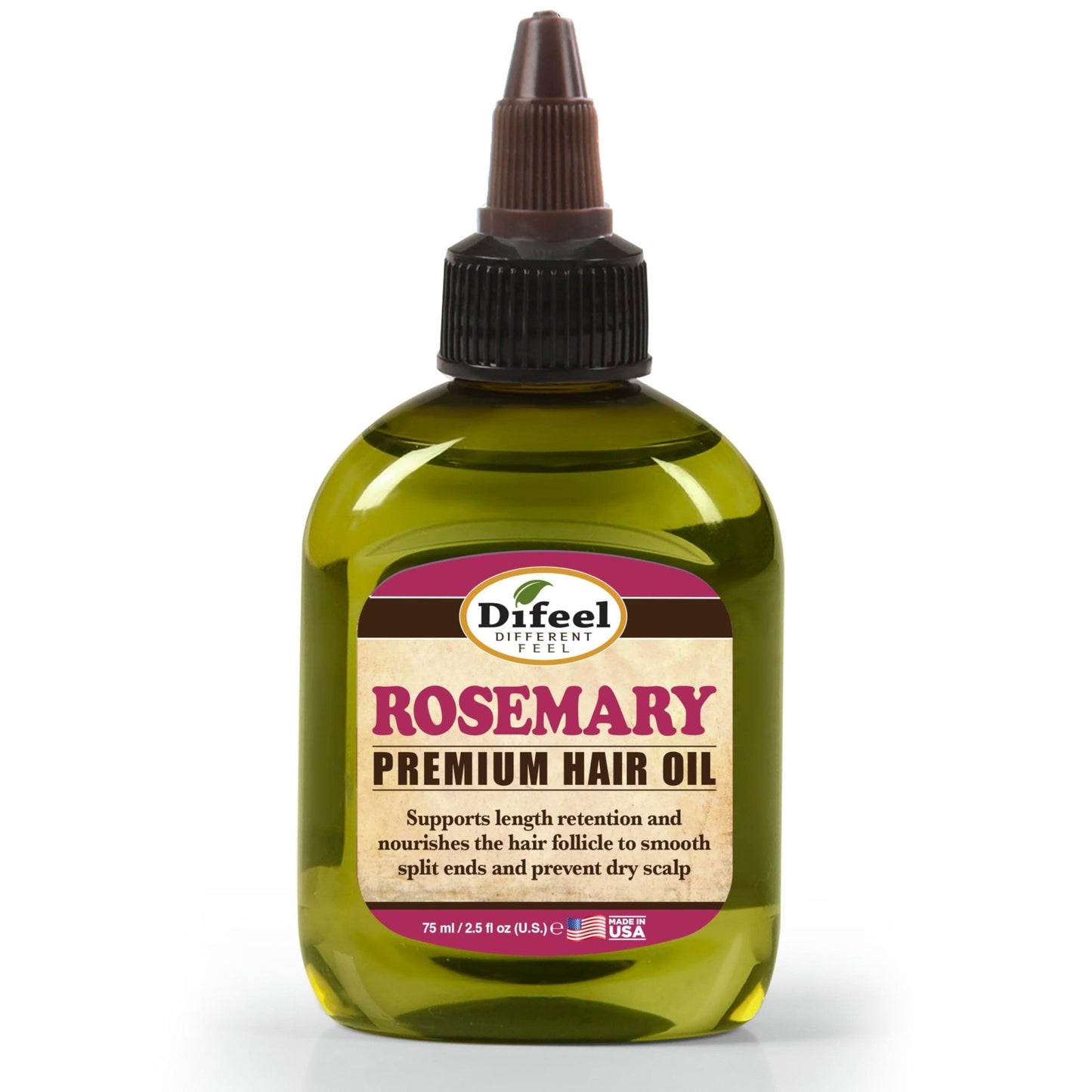 HUILE CAPILLAIRE DE ROMARIN PREMIUM DIFEEL 2,5 OZ