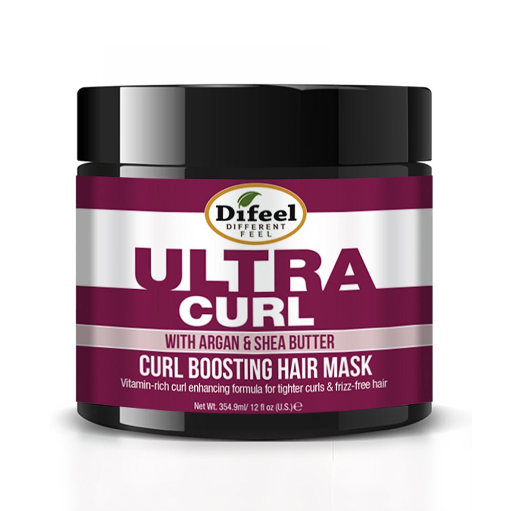 DIFEEL Ultra Curl au beurre d'Argan et de Karité - Masque capillaire activateur de boucles 340 g.
