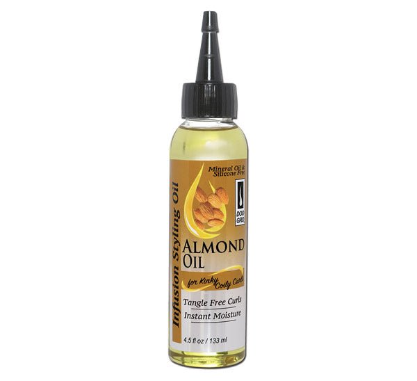 HUILE COIFFANTE DOO GRO INFUSION À L'HUILE D'AMANDE POUR BOUCLES CRÉPUES ET FRISÉES 133 ml