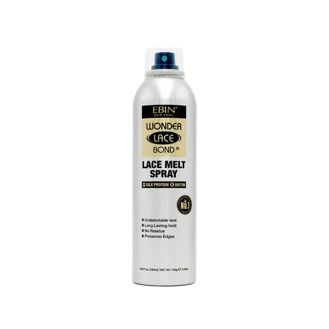 EBIN SUPREME WONDER LACE BOND LACE MELT AÉROSOL SPRAY ARGENT 6.08OZ