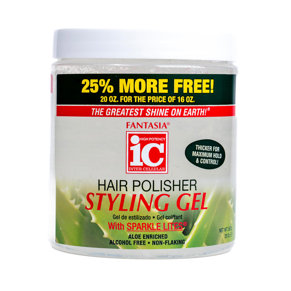 FANTASIA HAIR POLISHER STYLING GEL 20 OZ