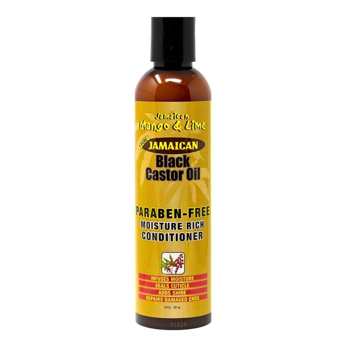 APRÈS-SHAMPOOING RICHE ET HYDRATANT À L'HUILE DE RICIN NOIRE JAMAICAN MANGO & LIME 236 ML