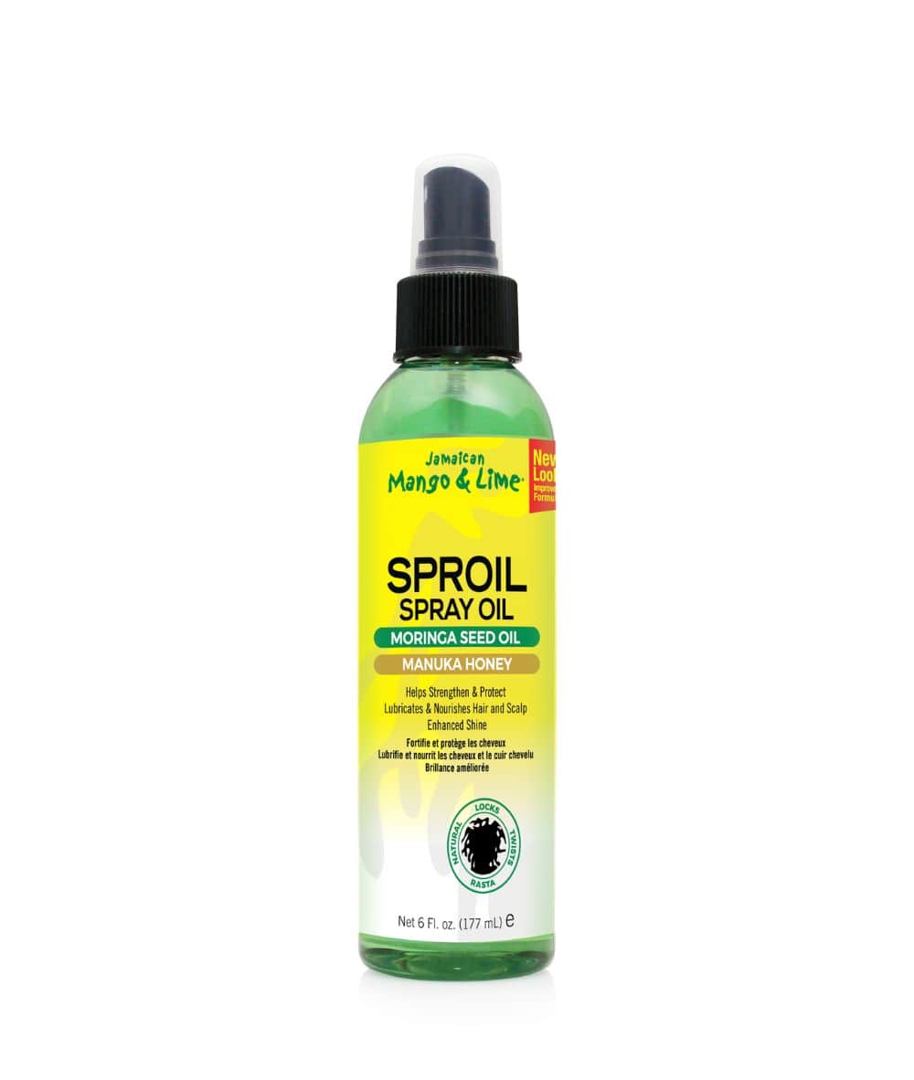 HUILE EN SPRAY MANGUE & CITRON VERT JAMAÏCAINS 6OZ