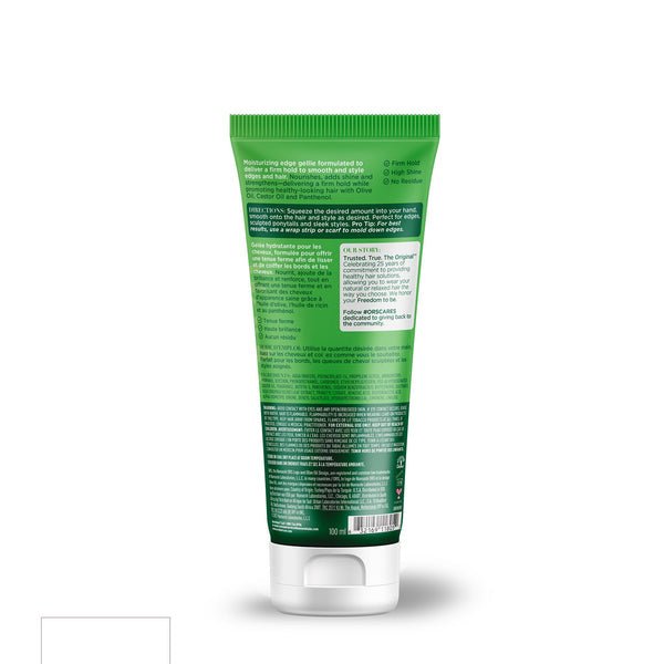 ORS Olive Oil Style & Sculpt Glaze and Hold Edge Gellie Infused with Castor Oil for Strengthening 3.5OZ