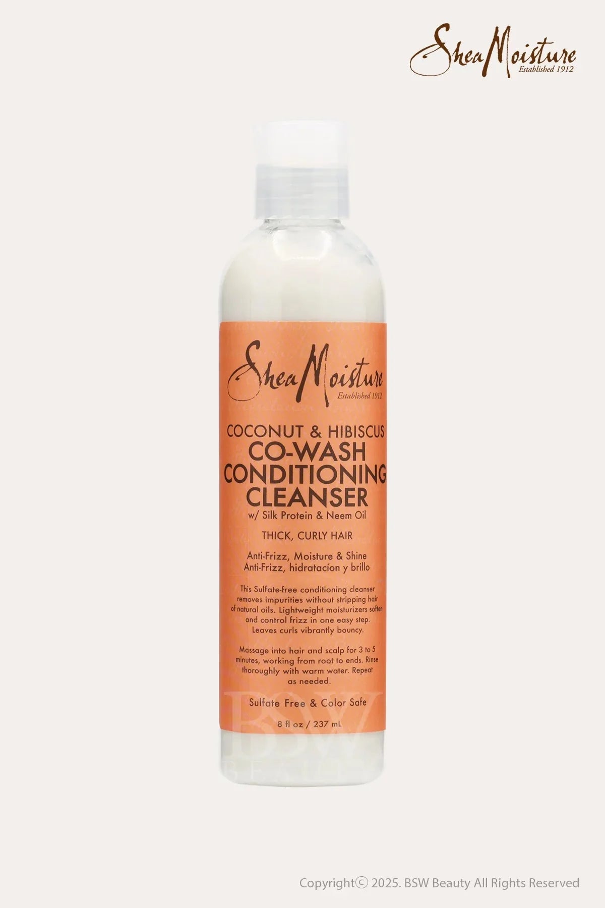 SHEAMOISTURE COCO&HIBISCUS SOIN LAVANT HYDRATANT POUR CHEVEUX BOUCLÉS 384ML