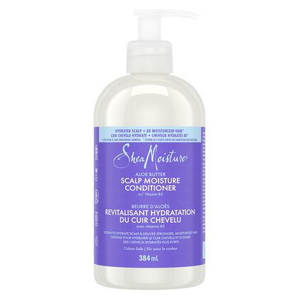 APRÈS-SHAMPOOING HYDRATANT POUR LE CUIR CHEVELU SHEAMOISTURE 384 ML