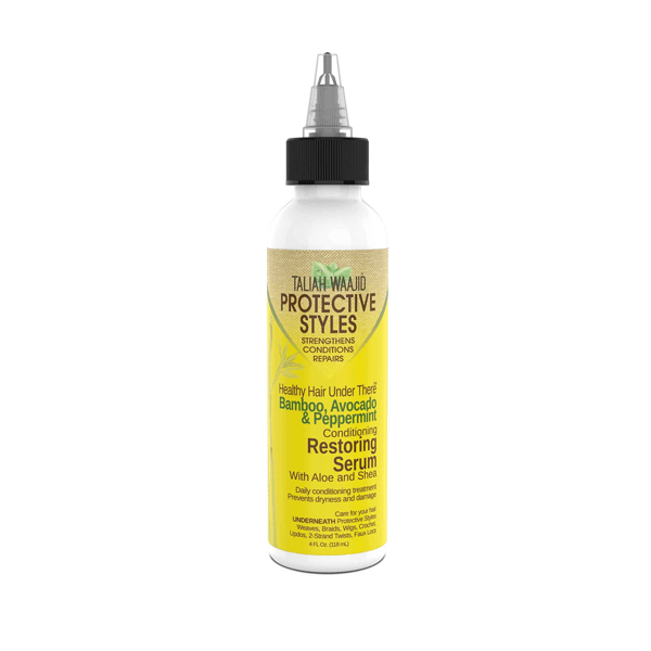 Sérum revitalisant et réparateur de Taliah Waajid Protective Styles au bambou, à l'avocat et à la menthe poivrée, 118 ml