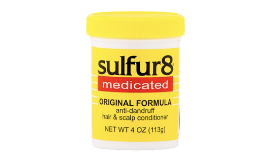 SULFUR 8 SOIN ANTIPELLICULAIRE CHEVEUX ET CUIR CHEVELU FORMULE ORIGINALE 4OZ