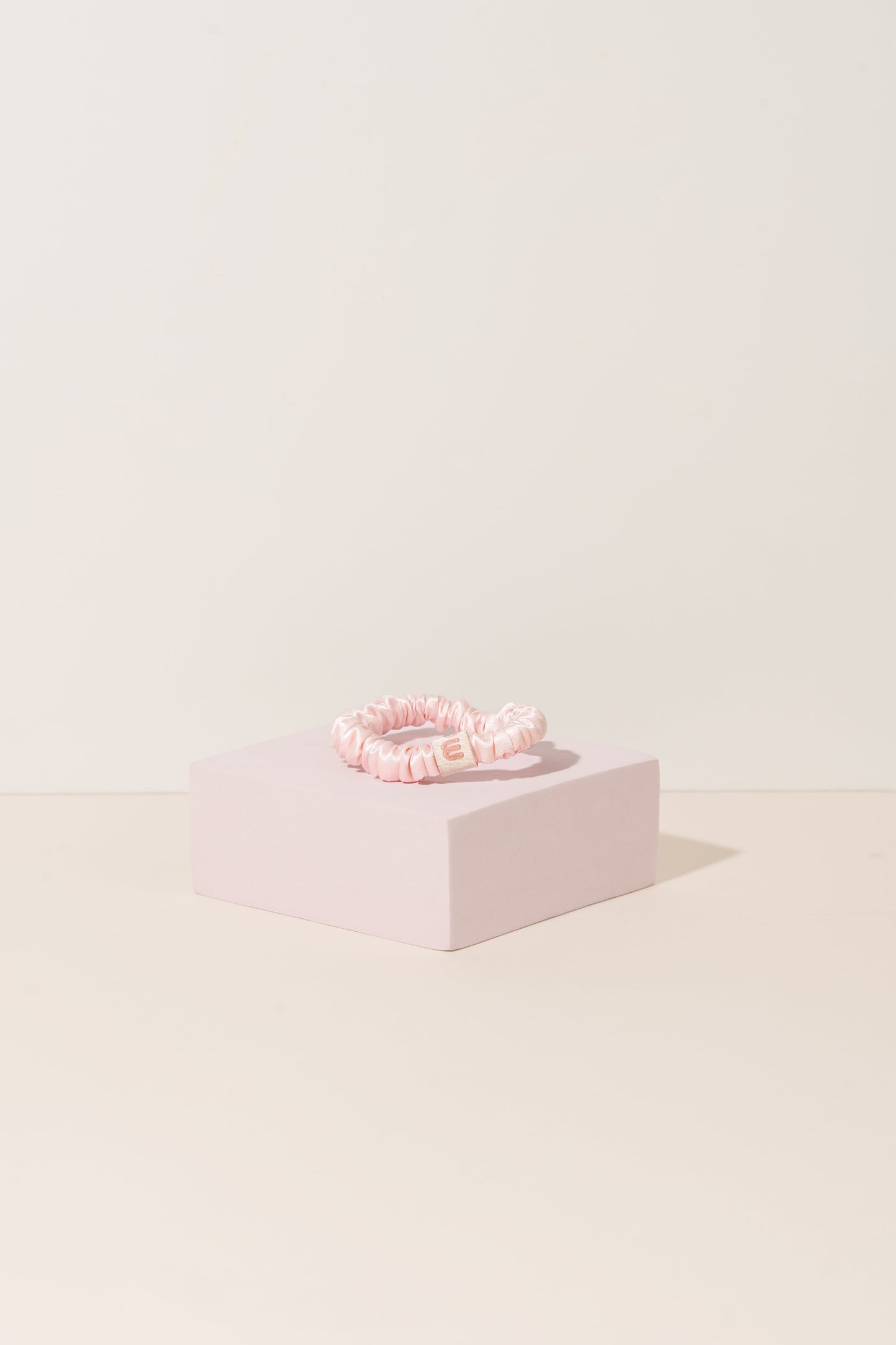 Slim Silk Scrunchie