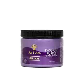 AS I AM COLORATION TEMPORAIRE DES BOUCLES - VIOLET PASSION 177ML
