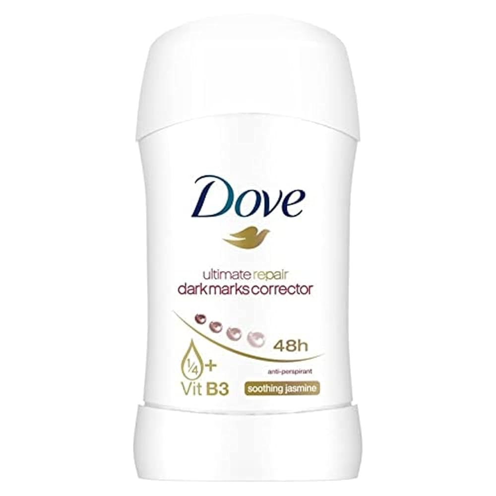 DOVE ANTI-TRANSPIRANT STICK - CORRECTEUR TACHES BRUNES JASMIN APAISANT 40G