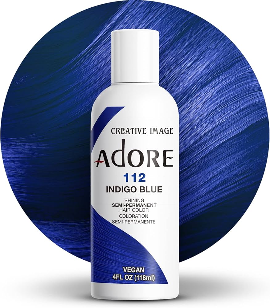 COLORATION SEMI-PERMANENTE ADORE BLEU INDIGO 112 118ML