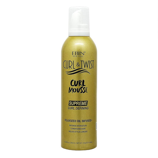 MOUSSE COIFFANTE DÉFINITION BOUCLES EBIN NEW YORK CURL & TWIST SUPREME CURL 354 g