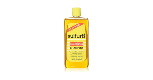 SULFUR 8 SHAMPOOING NETTOYANT EN PROFONDEUR 11.5OZ