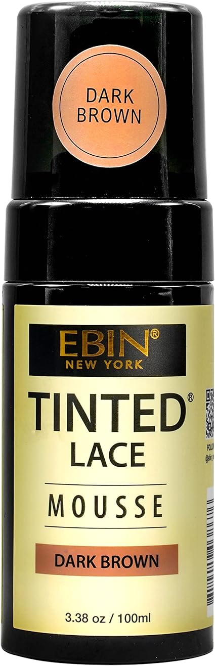 MOUSSE TEINTÉE DENTELLE EBIN BRUN FONCÉ 3.38OZ