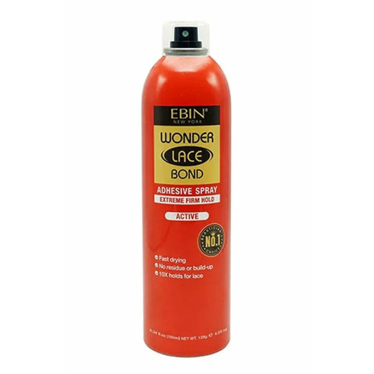 EBIN NEW YORK WONDER LACE BOND ADHESIVE SPRAY FIXATION EXTRÊME - ACTIVE 6.08OZ