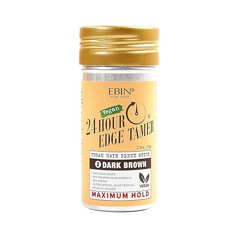 EBIN NEW YORK BÂTON COIFFANT VÉGAN 24H – BRUN FONCÉ 2,7 OZ