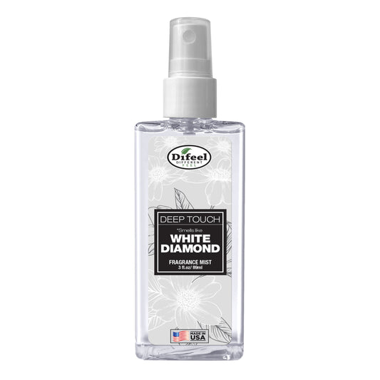 DIFEEL DEEP TOUCH FRAGRANCE MIST SMELLS LIKE WHITE DIAMOND 3OZ