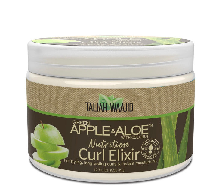 TALIAH WAAJID ÉLIXIR DE BOUCLES NUTRITION POMME ET ALOÈS 355ML