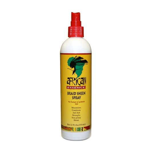 AFRICAN ESSENCE BRAID SHEEN SPRAY 12OZ