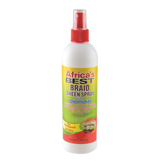 AFRICA'S BEST VAPORISATEUR BRILLANCE POUR TRESSES AVEC APRÈS-SHAMPOOING 355ML