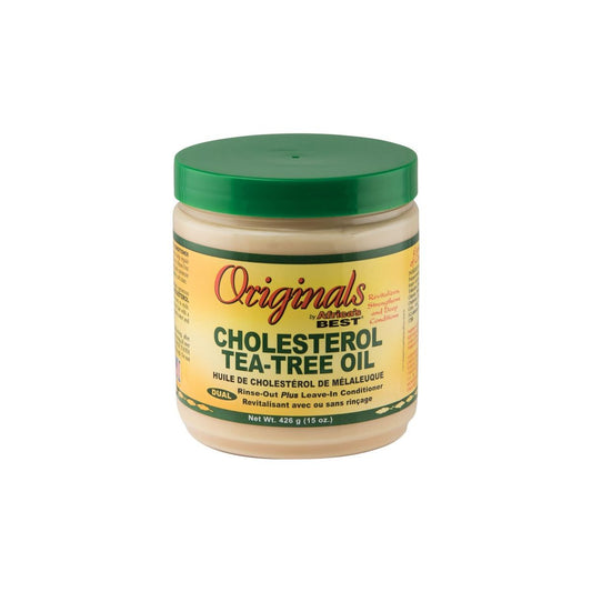 APRÈS-SHAMPOOING ARBRE À THÉ AU CHOLESTÉROL LE MEILLEUR D'AFRIQUE 426 g