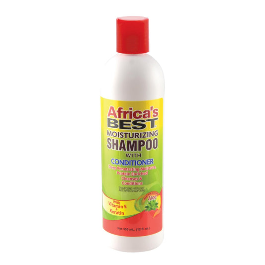 LE MEILLEUR SHAMPOOING HYDRATANT AVEC APRÈS-SHAMPOOING D'AFRIQUE 355 ML