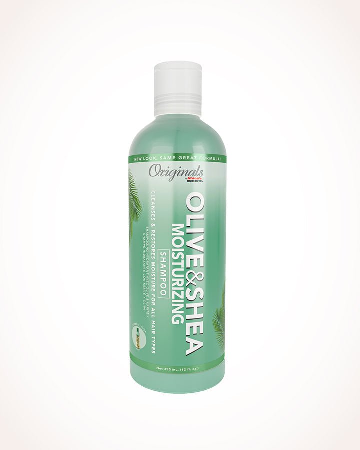 SHAMPOOING HUILE D'OLIVE ET KARITÉ AFRICA'S BEST 355 ML