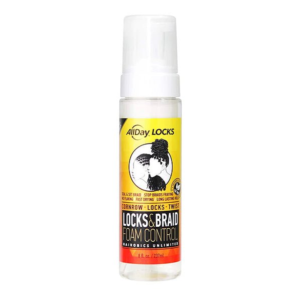 ALLDAY LOCKS MOUSSE CONTRÔLE POUR LOCKS & TRESSES 8oz