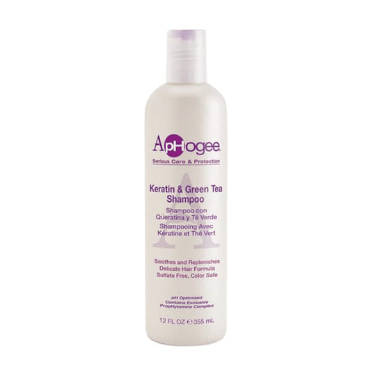 ApHogee & shampoing au thé vert 355 ml