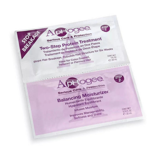 Traitement en deux étapes et hydratant équilibrant Aphogee 28g et 21g