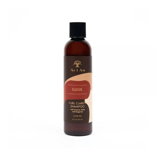 AS I AM Shampoing Clarifiant Cheveux Bouclés Classic 237ml