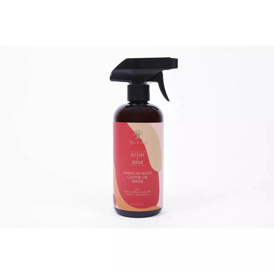 AS I AM HUILE DE RICIN NOIRE DE JAMAÏQUE EAU 473ML