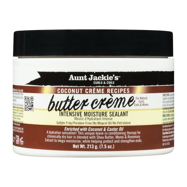 AUNT JACKIE'S Butter Cream Coconut Intensive Moisture Sealant (7.5oz)