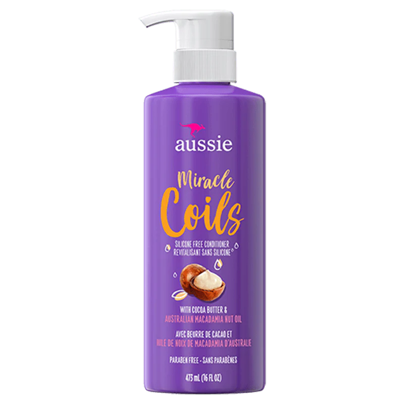 AUSSIE MIRACLE COILS SILICONE FREE CONDITIONER 16OZ