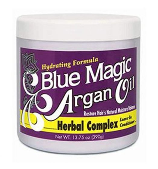 BLUE MAGIC ARGAN OIL HERBAL COMPLEX LEAVE-IN CONDITIONER 13.75 OZ