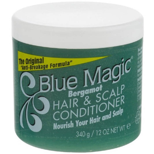 SOIN CHEVEUX & CUIR CHEVELU À LA BERGAMOTE BLUE MAGIC 355ML