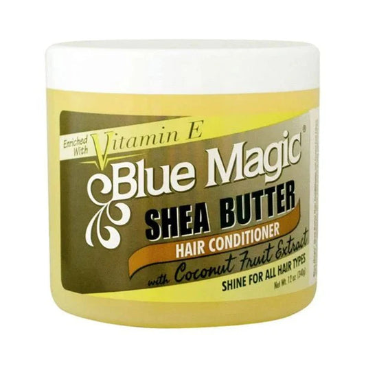 APRÈS-SHAMPOOING AU BEURRE DE KARITÉ BLUE MAGIC 12 OZ