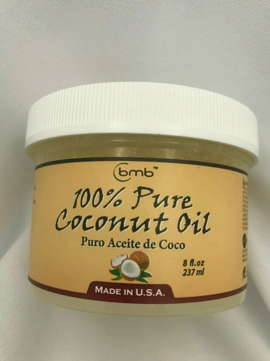 BMB PURE COCONUT OIL 8 OZ