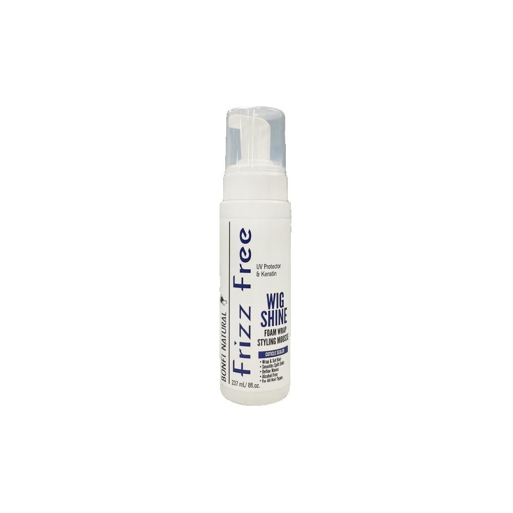 BONFI MOUSSE COIFFANTE ANTI-FRISOTTIS EFFET BRILLANCE POUR PERRUQUE 8OZ
